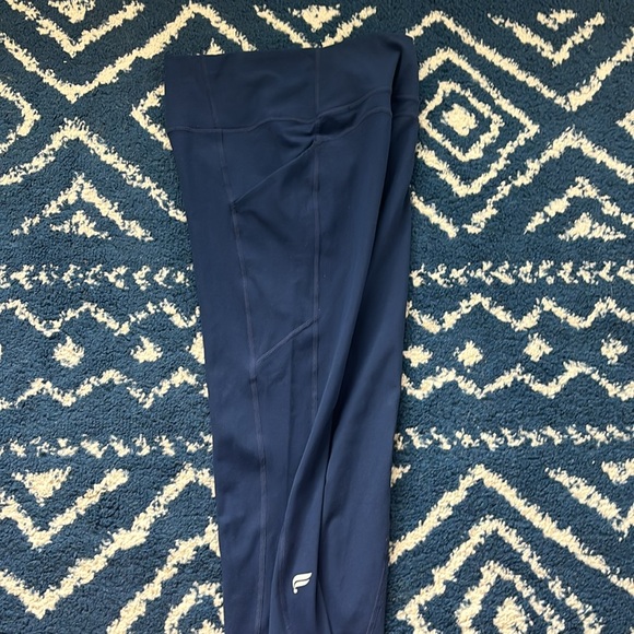 Fabletics Women’s Leggings Navy Blue Size XS with pockets - Picture 4 of 4